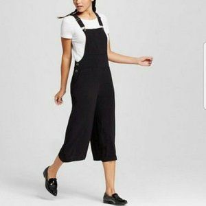 Black Overalls Jumpsuit |  Large